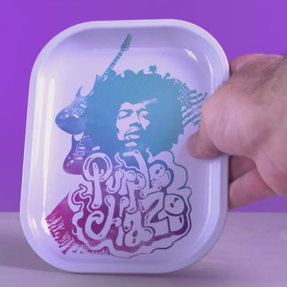 Rocklegenden Jimi Purple Haze Rolling Tray - Mittel