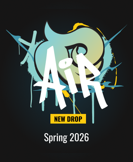 Dopezilla Air logo graffiti with "New Drop" badge and "Spring 2026" text on a dark background
