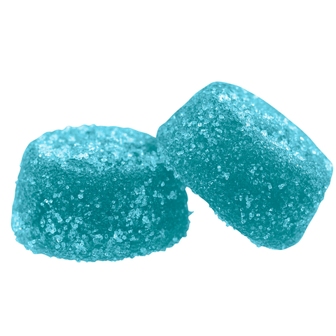 Sour Blue Raspberry Indica Fruit Gummies