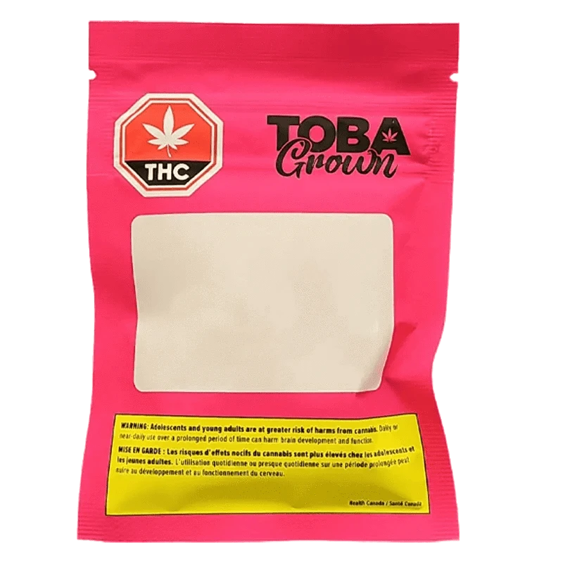 Front view of the Itty Bitties Pre Rolled 1 x 0.35 g package with a colorful logo, displaying health warnings in French and English.