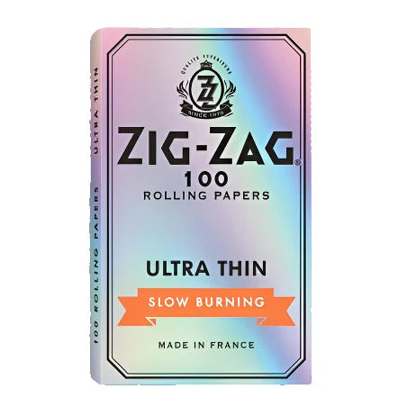 Zig Zag Slow Burn - Ultra-Thin - Silver Rolling Papers