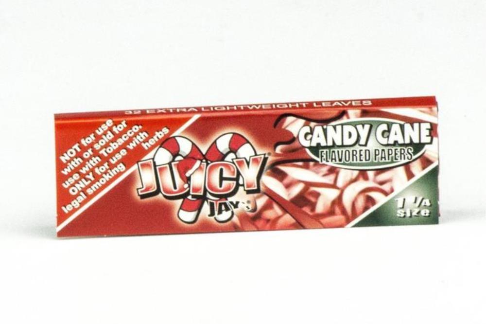Juicy Jay's Each Juicy Jay's Candy Cane Flavored Rolling Papers (1 1/4)
