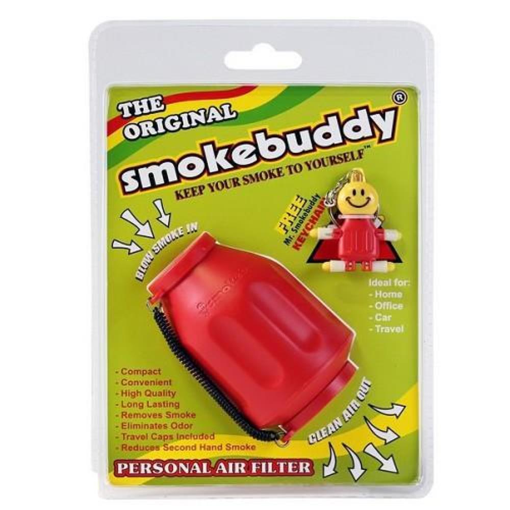 Smokebuddy Red Personal Air Purifier