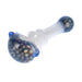 META Cannabis Co. Each Wonderland Glass Pipe - White/Blue Paraphernalia